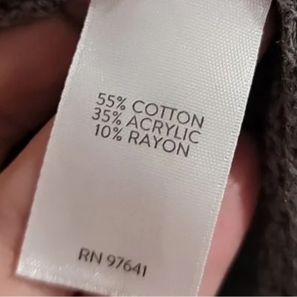 NEW J.Jill Long Fringe Cardi XS Petite Gray Belt Shawl Collar Closet Staple - Picture 11 of 13